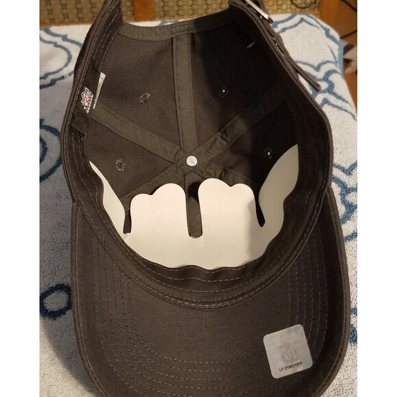 NFL Team Apparel Reebok Super Bowl 45 strapback Hat 2/6/2011 gray cotton - Picture 7 of 12